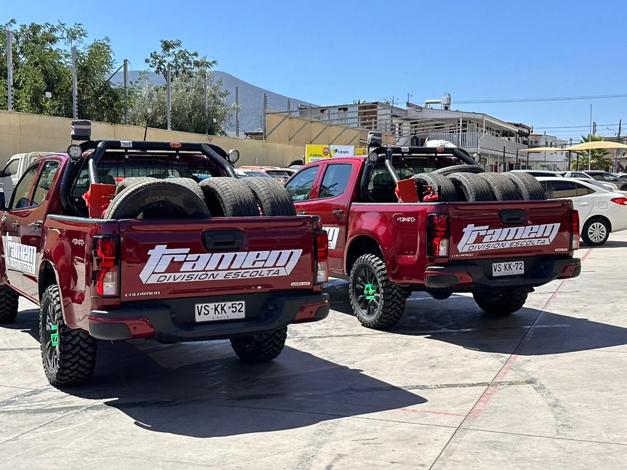 Trabajos en flotas de empresa en Macellari Wrap Quillota