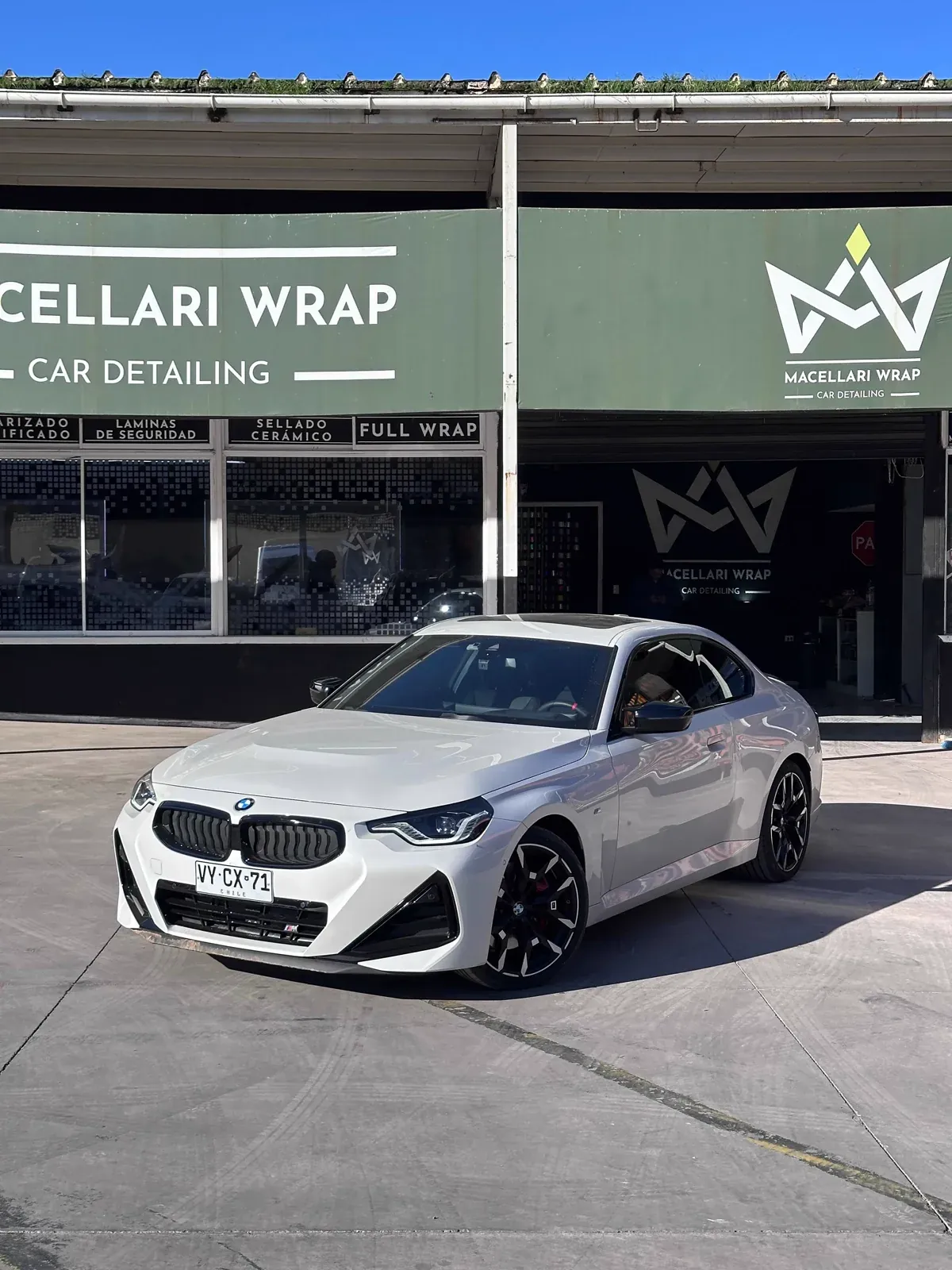 BMW Serie 3 — Full Wrap Blanco Satinado